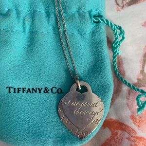 Tiffany & Co. double heart necklace